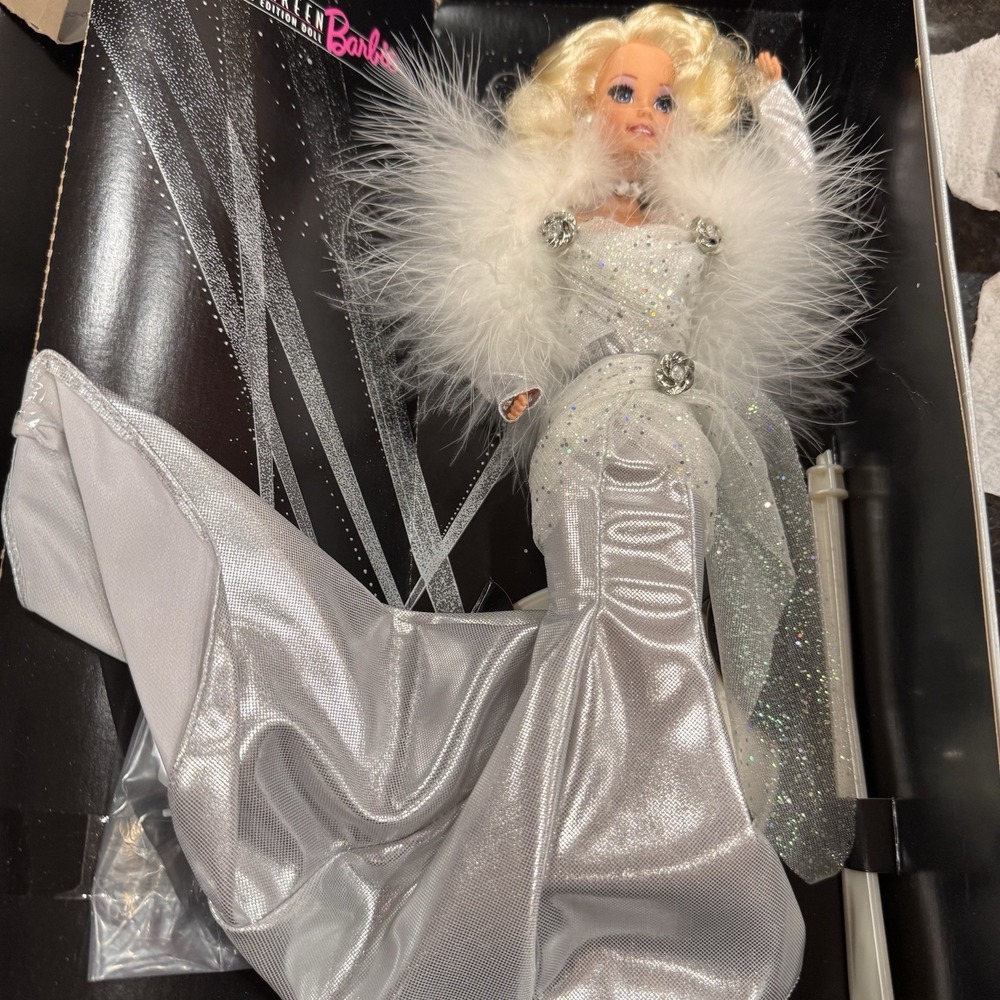 1993 Silver Screen Barbie Mattel #11652 FAO Schwarz NRFB Special Limited Edition